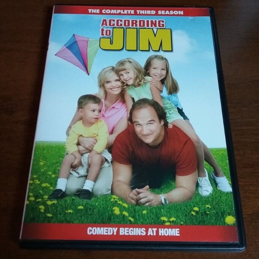 According to Jim: Season 3 (DVD, 2011, 4-Disc Set)